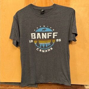 Gray Banff Graphic T-Shirt